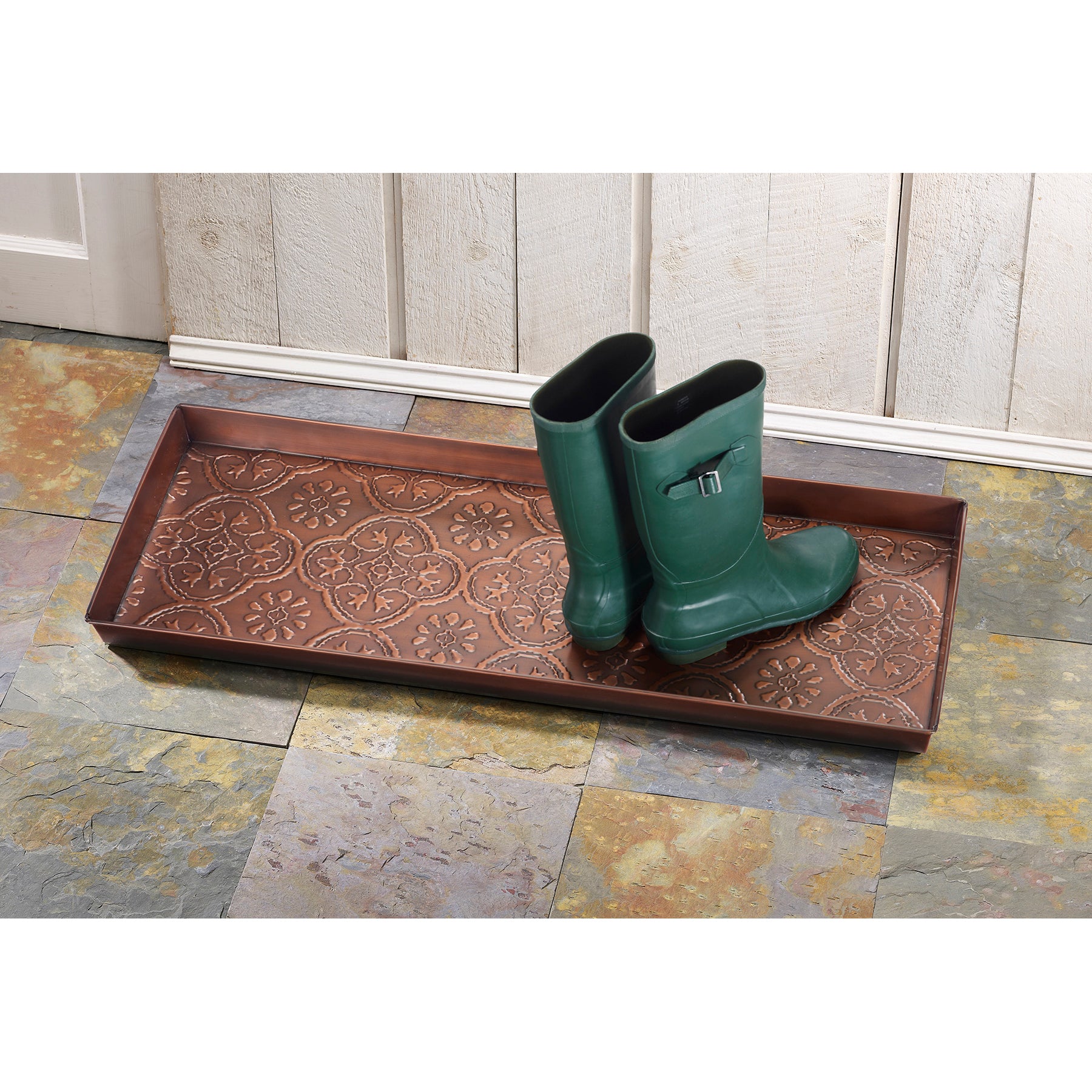 Medallion Boot Tray