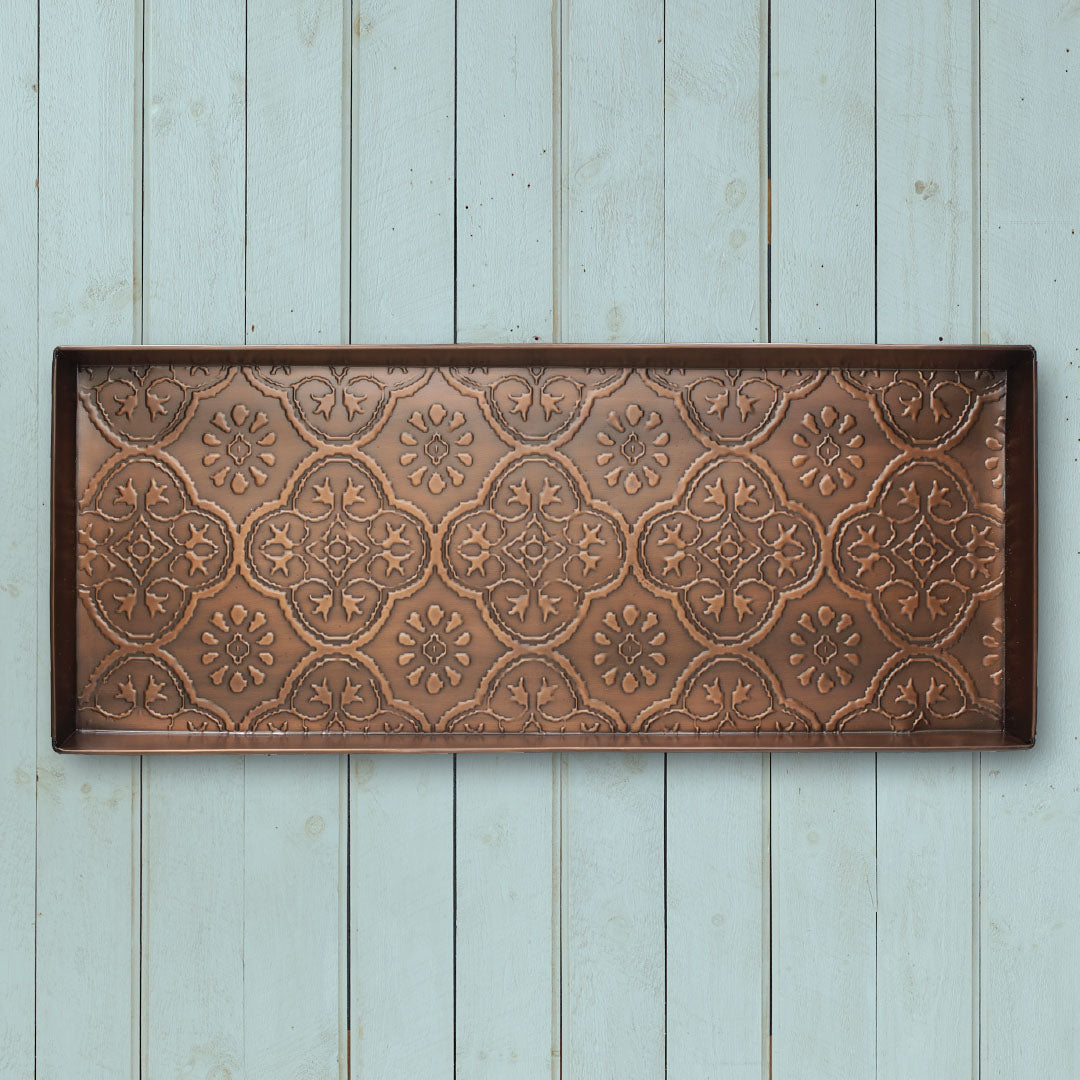 Medallion Boot Tray