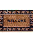 Elephant Border Doormat