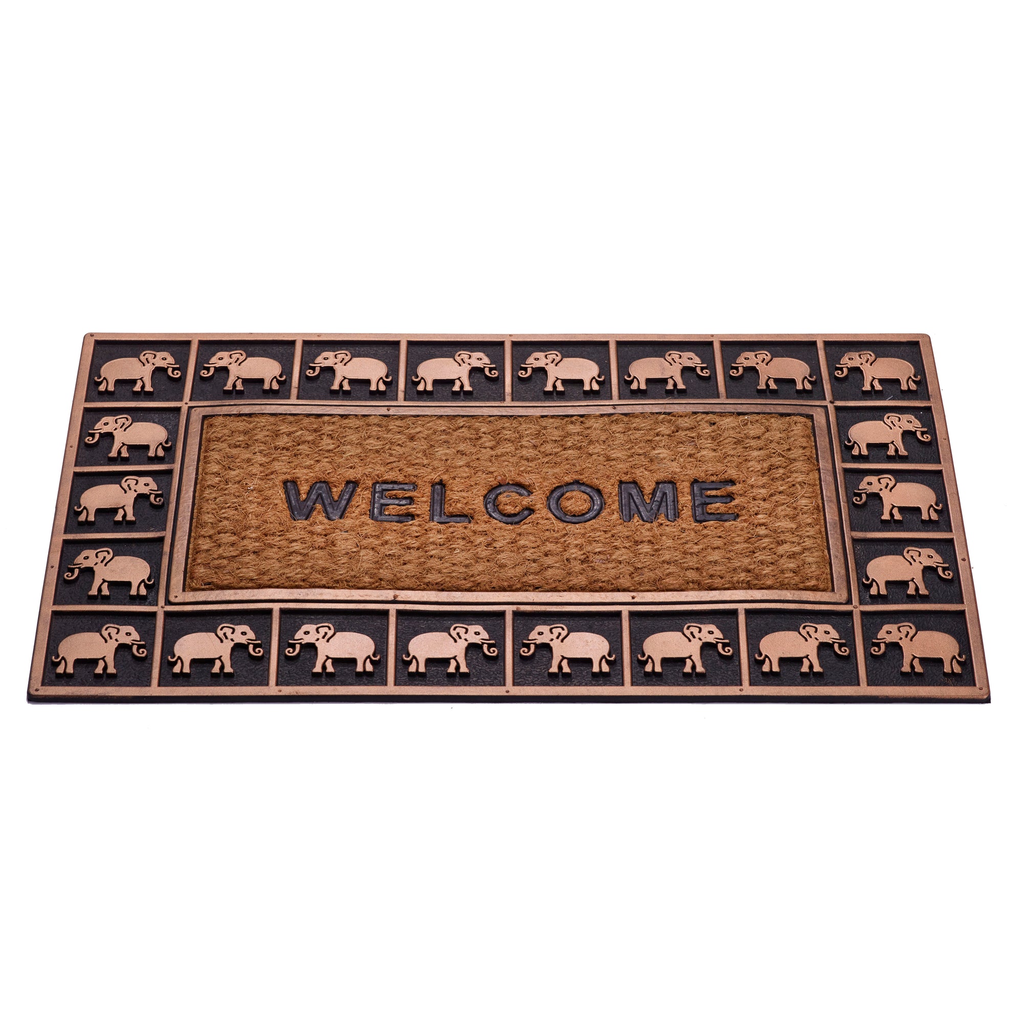 Elephant Border Doormat