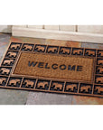 Elephant Border Doormat