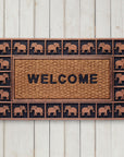 Elephant Border Doormat