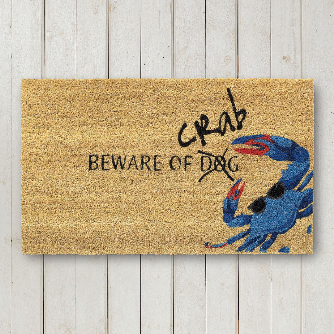 Beware of Crab Doormat