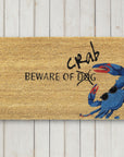 Beware of Crab Doormat
