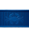 Crab Blue Rubber Boot Tray