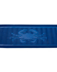 Crab Blue Rubber Boot Tray