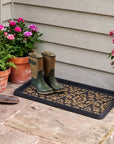 Damask Rubber Boot Tray