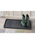 Boho Rubber Boot Tray