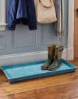 Marbella Aqua Enamel Boot Tray