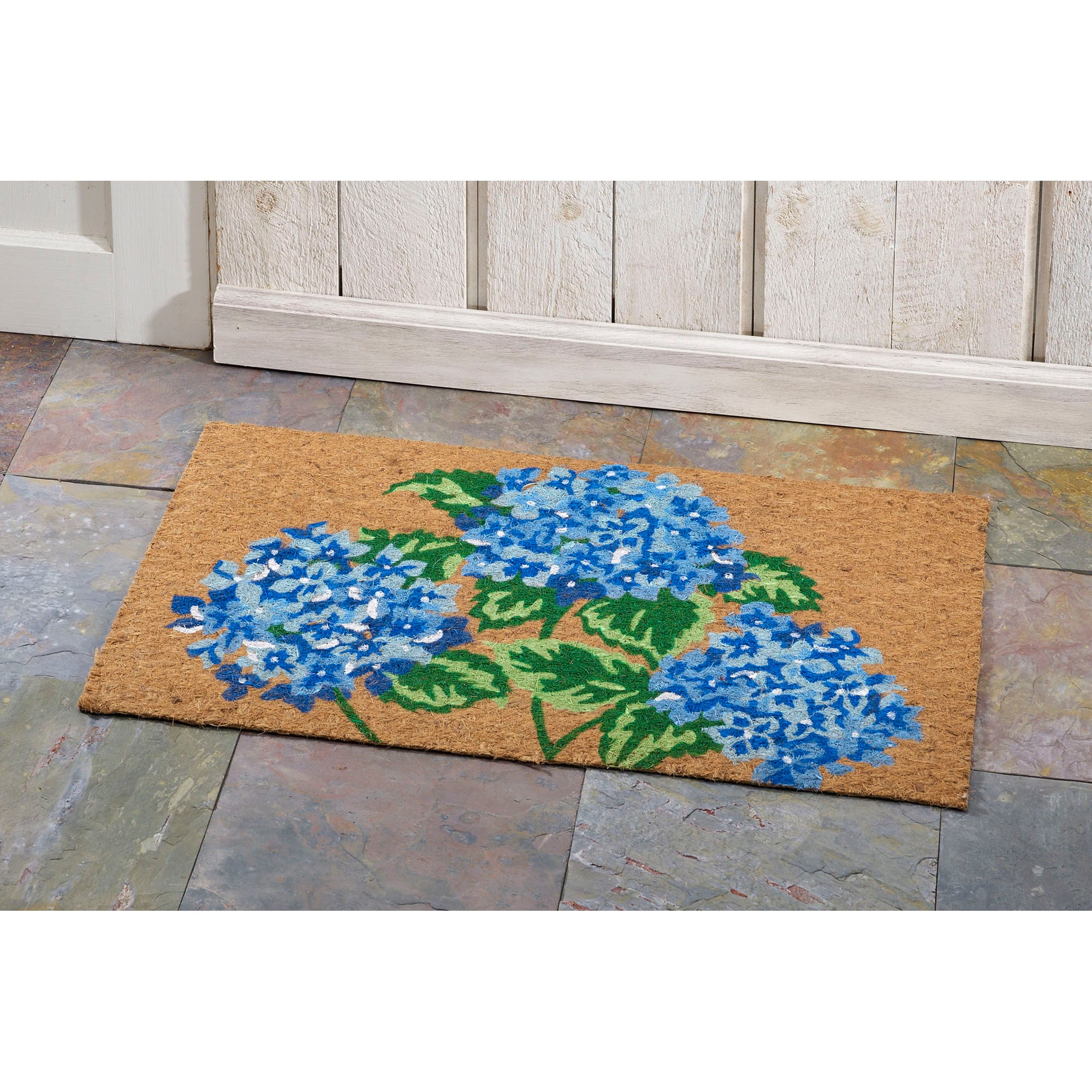 Hydrangea Low Profile Doormat