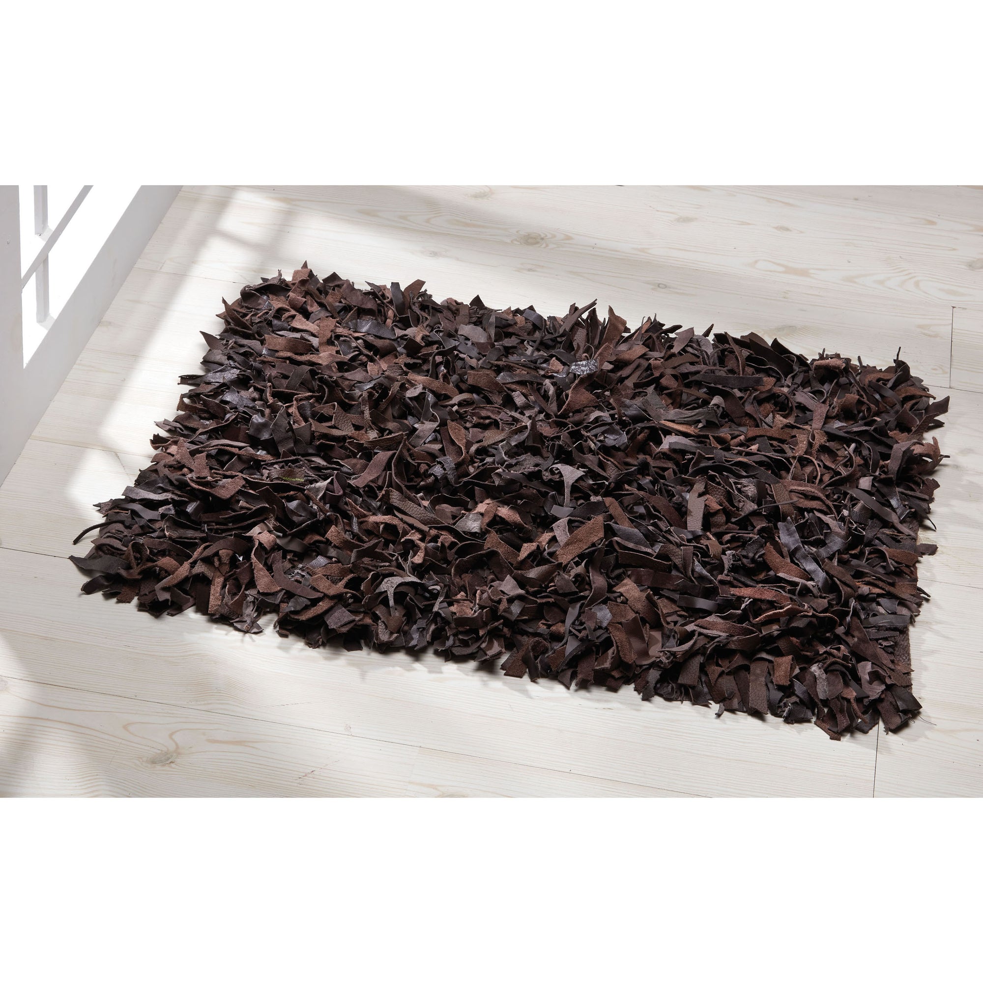 Leather Shag Rug