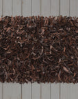 Leather Shag Rug