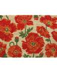 Red Poppies Doormat