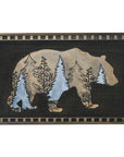 Bear Brushed Bronze Doormat