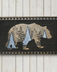 Bear Brushed Bronze Doormat