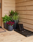 Pine Cone Rubber Boot Tray