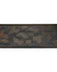 Pine Cone Rubber Boot Tray