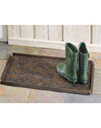 Pine Cone Rubber Boot Tray