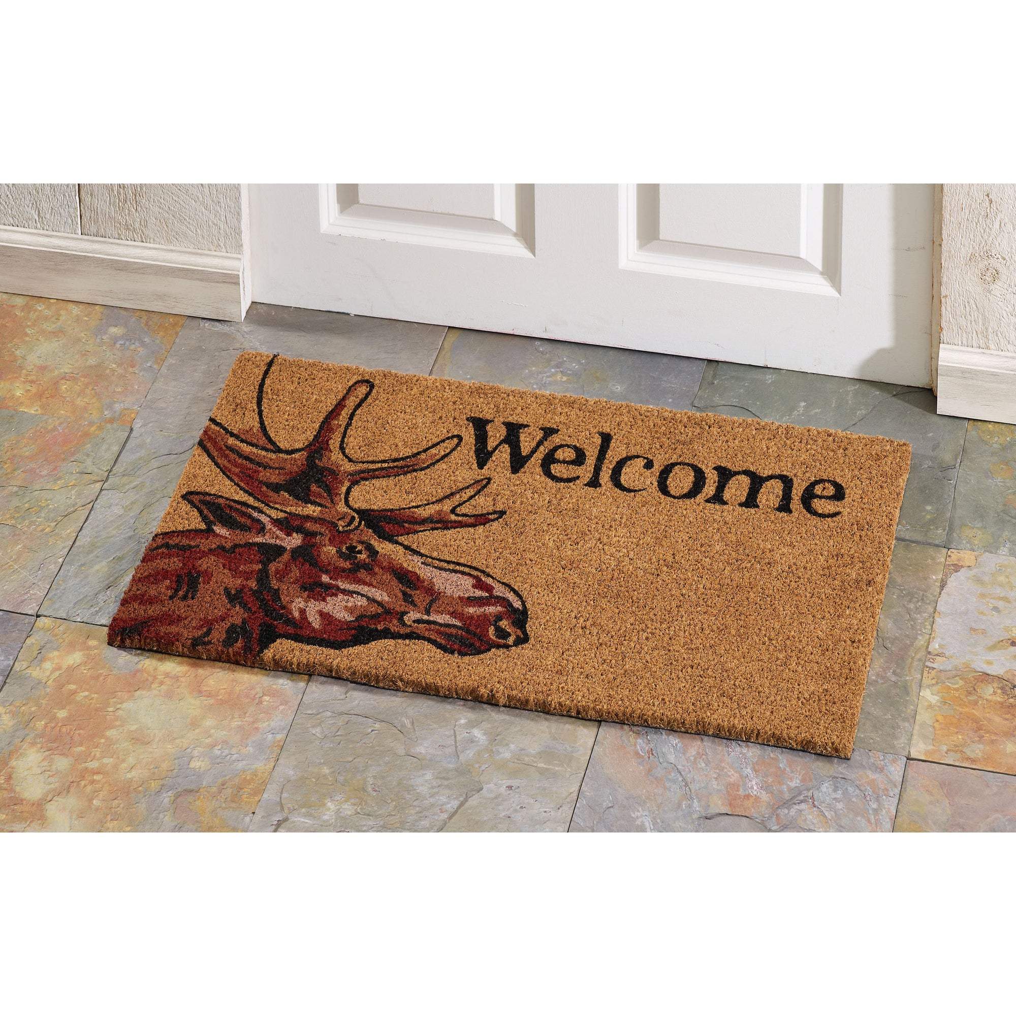 Moose Welcome Doormat