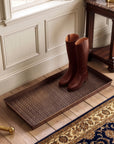 Cable Knit Boot Tray