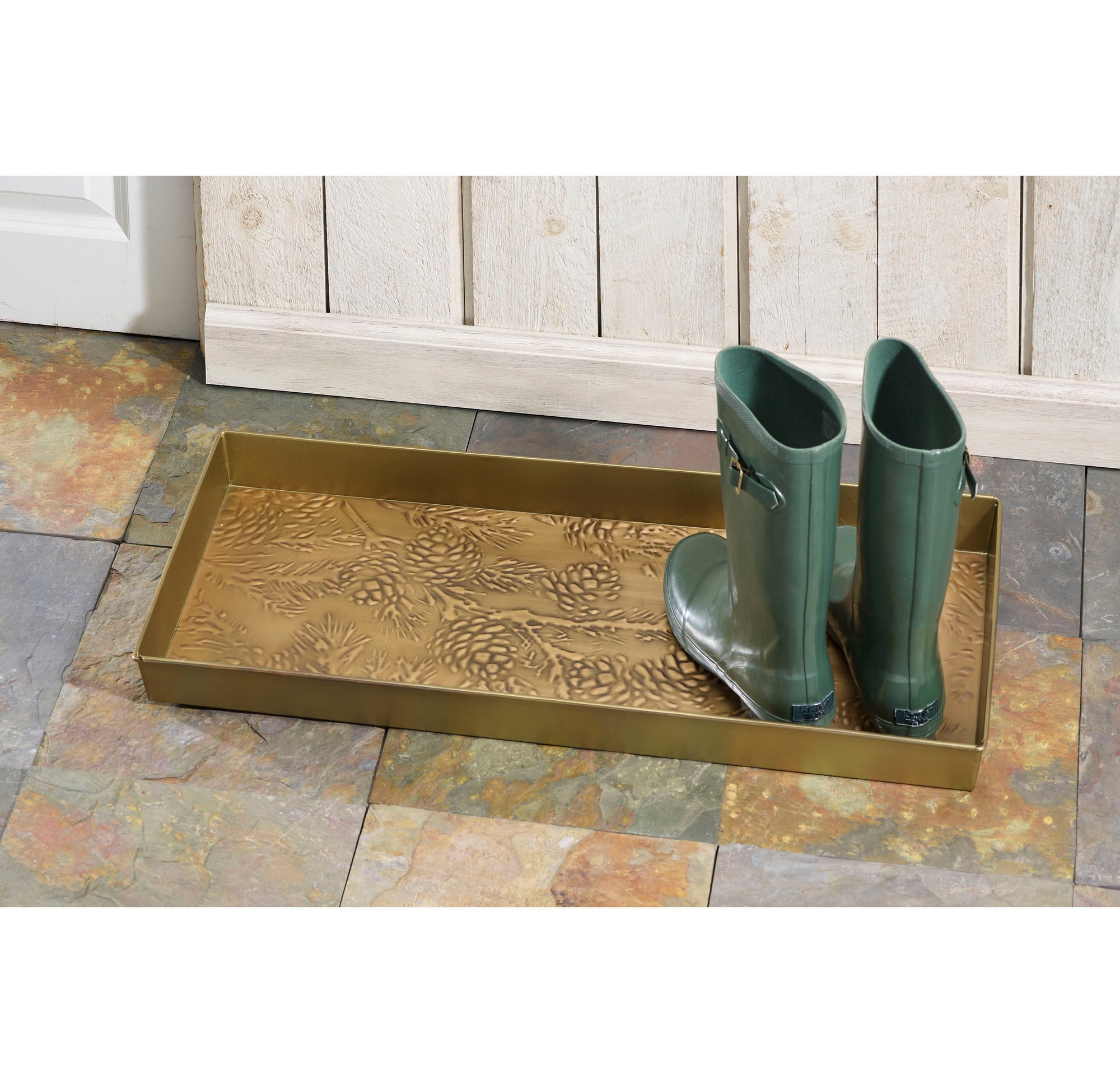 Pine Branch Boot Tray