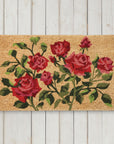 Red Roses Doormat