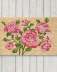 Pink Roses Doormat