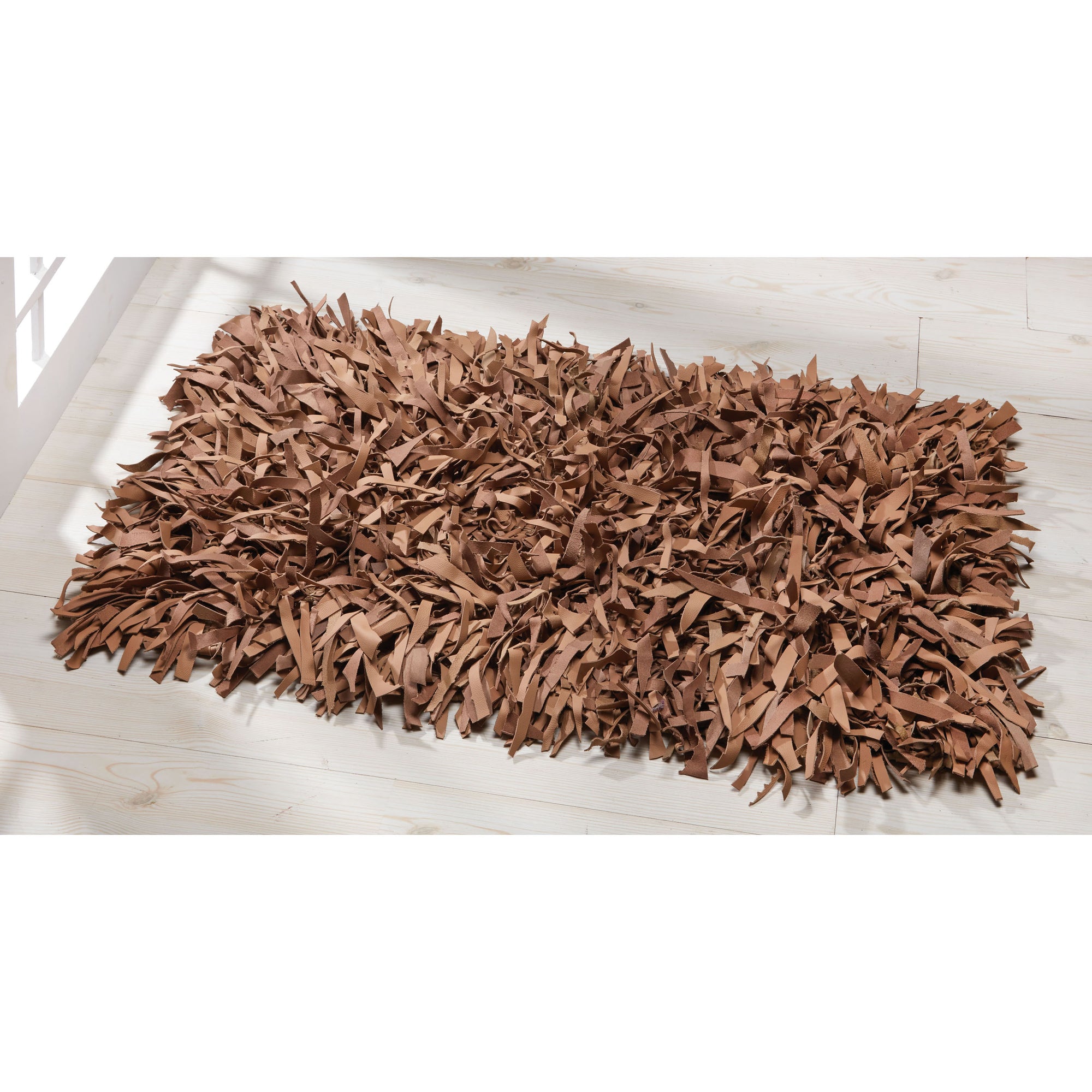 Leather Shag Rug