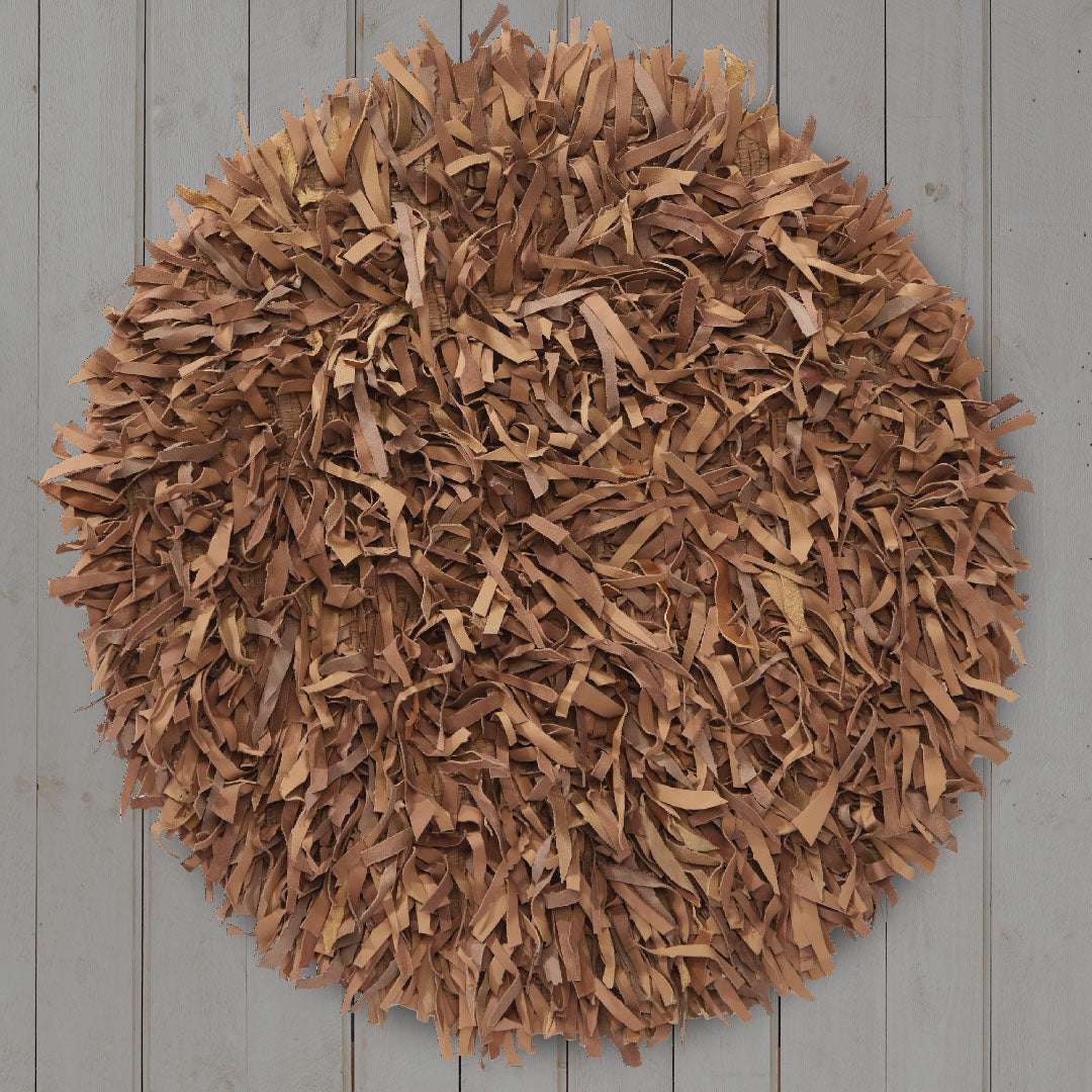 Leather Shag Rug