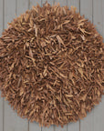 Leather Shag Rug