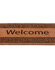 Greek Key Doormat
