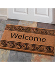 Greek Key Doormat
