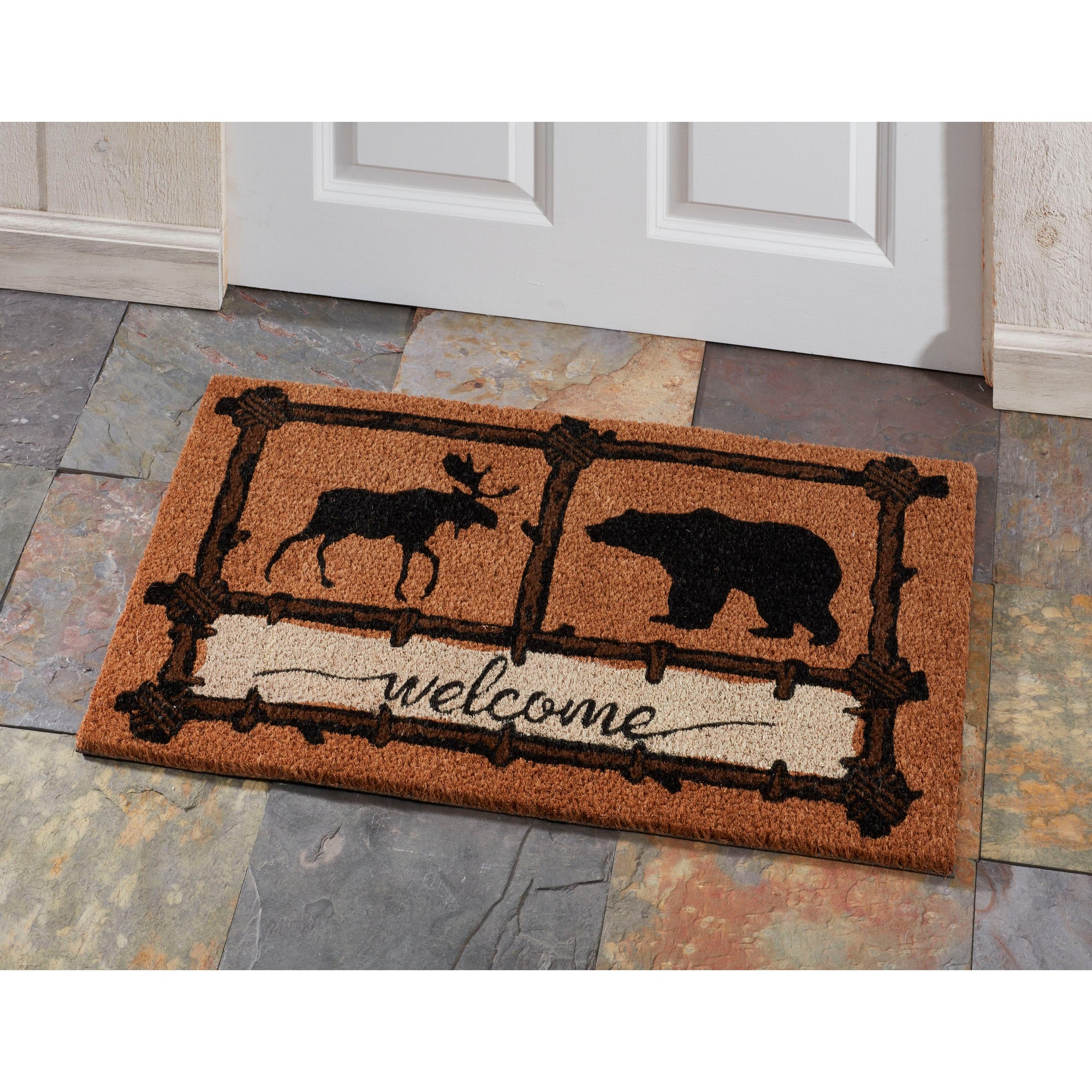 Northwoods Welcome Doormat