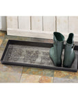 Llama Antique Zinc Boot Tray