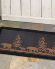 Bear Scene Rubber Boot Tray
