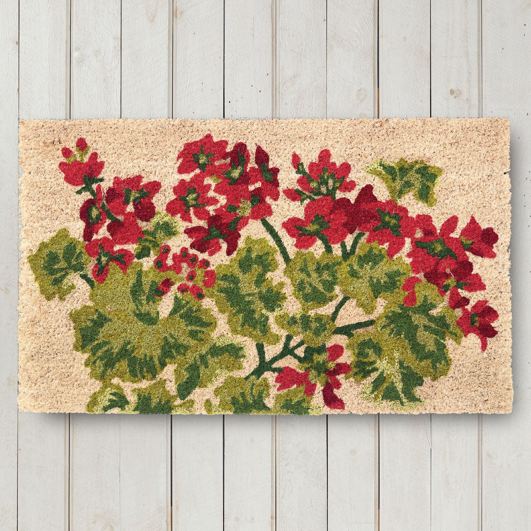 Geranium Doormat