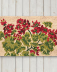 Geranium Doormat