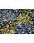 Hibiscus Blue Doormat