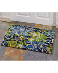 Hibiscus Blue Doormat