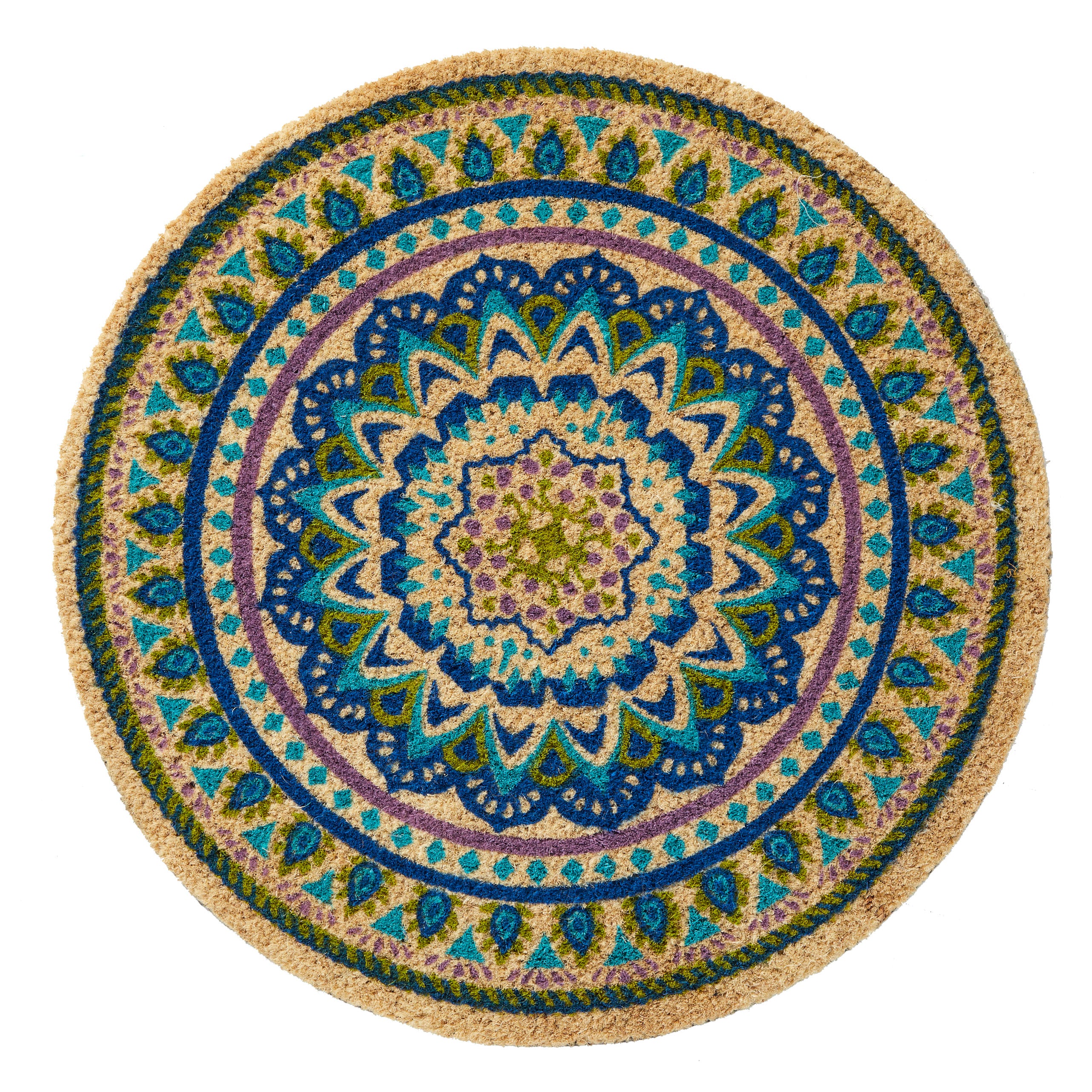 Mandala Round Doormat