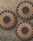 Sunflower Stepping Stone With Highlights (Set of 3)