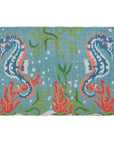 Sea Horse Cotton Rug