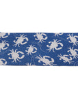 Blue Crab Cotton Rug