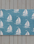 Sailboats Cotton Rug