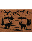 Mountain View Moose Doormat