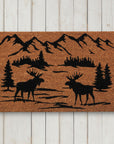 Mountain View Moose Doormat