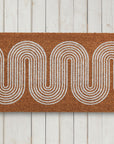 Mid-Century Curves Doormat