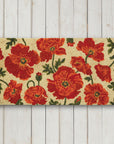 Red Poppies Doormat