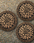 Dahlia Deluxe Stepping Stone (Set of 3)