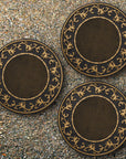 Scroll Pin Dot Deluxe Stepping Stone (Set of 3)